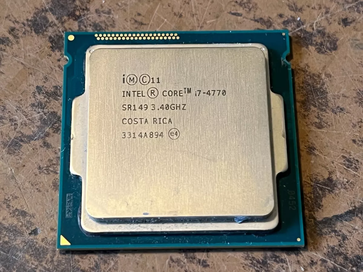 intel i7-4770 CPU