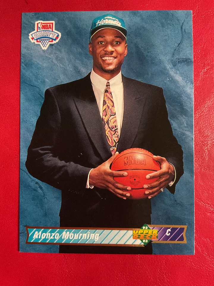 Alonzo Mourning Rookies inserts cards " YOU PICK " Charlotte Hornets Georgetown - Image 3 of 4