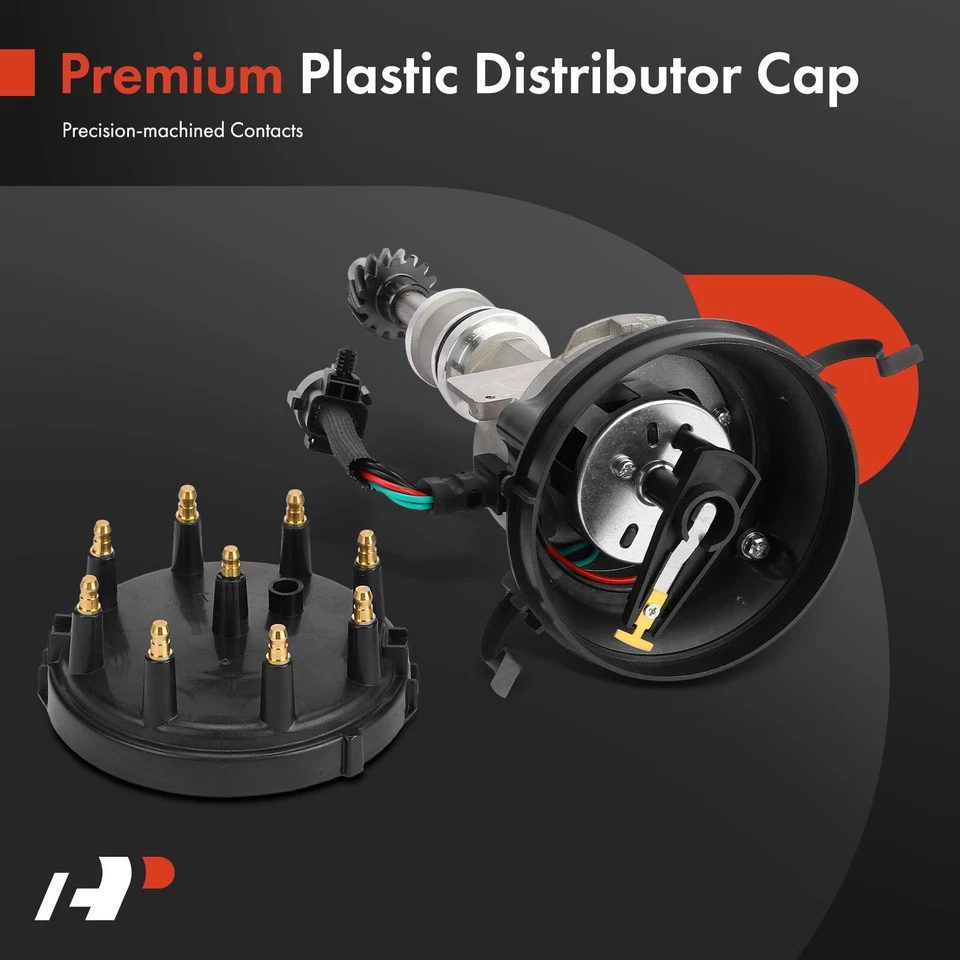 Распределитель зажигания с крышкой и ротором для Ford F-250 F-350 F-600 F-800 V8 7,5 л 7,0 л - Изображение 4 из 4