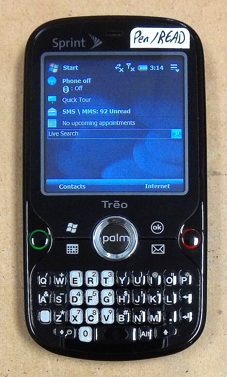 Palm Treo スマートフォン 本体 Palm Treo 650 Smartphone EarthLink Wireless Touch Screen