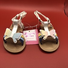 Stepping Stones NWT Size 5 Toddler Girls Sandals Butterfly Summer