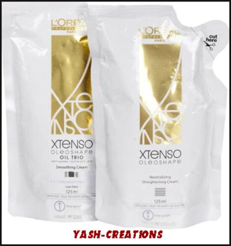 L'OREAL X-TENSO-EX Cream Resistant Hair Rebonding Straight Perm SET-(125 ML  X 2) | eBay