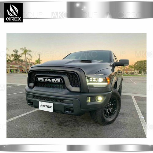 Alpharex Fit 09-18 Ram 5th Gen 2500 PRO Projector Headlights Lamps Alpha Black - Picture 2 of 11