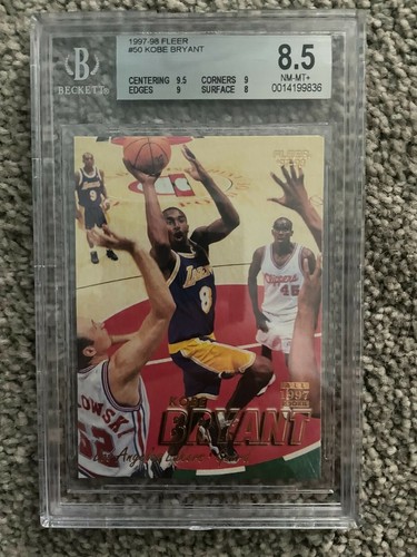 1997-98 Fleer #50 Kobe Bryant BGS 8.5 Beckett - Picture 1 of 1