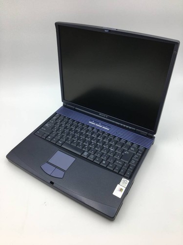 RETROCOMPUTER VINTAGE NOTEBOOK LAPTOP PC SONY VAIO PCG-721C QR10 RARO COLLEZIONE