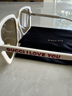 New GUCCI GG0567SAN 006 58 16 145 L Ivory Sunglasses. | eBay
