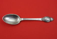 Number 6 aka Blossom by Evald Nielsen Danish Sterling Dinner Spoon 8 1/4"