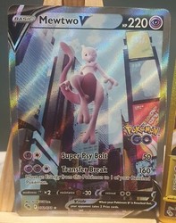 Mewtwo V 072/078 Pokémon GO Alternate Full Art
