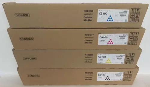 RICOH C9100 Toner CYMK  828314 828315 828316 828317 f. PRO C9100 C9110