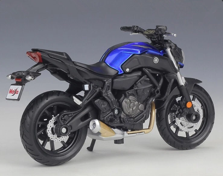 Maisto 1:18 YAMAHA MT-07 MT07 Motorcycle Bike Model Boy Toy Gift New in Box - Image 4 of 4