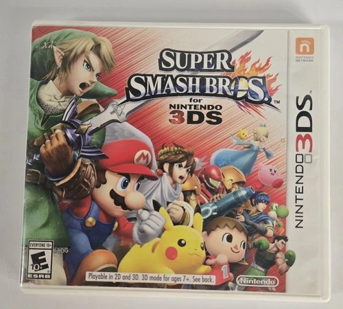 Super Smash Bros - Nintendo 3DS Rated E 10+ By Nintendo Tested