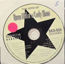924 BETTE MIDLER CARLY SIMON   SUPERSTAR     ...