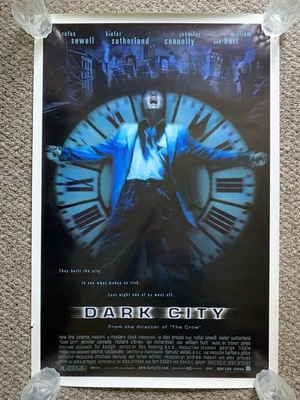 1998 Dark City Kinostart Filmplakat - D/S 27x40 original gerollt - Bild 1 von 4