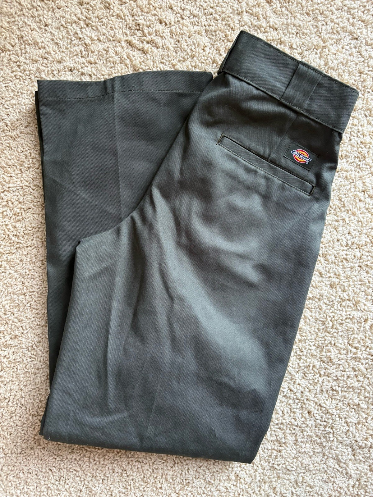 Dickies 874 Mens Original Fit Work Pants Olive Green 31x30 NWOT Straight Leg