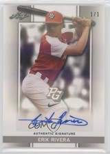 2018 Leaf Metal Perfect Game All-American Classic 1/1 Erik Rivera Auto 0c6