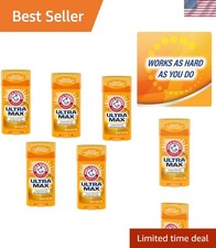 Natural Odor Control with ULTRA MAX Unscented Antiperspirant - 5 Solid Sticks