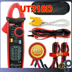 UT210D UNI-T Compteur de pinces AC/DC Testeur de température numérique multimètre de tension actuel