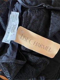 NWT Lise Charmel Lingerie Bodysuit &ndash; Black &ndash; 32C (U.S. sizing)