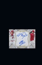 2020 Topps Definitive Mike Trout ⭐️ Shohei Ohtani Auto Dual Signature Bunt Card