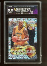 2019-20 Panini Prizm Fearless Fast Break Shaquille O’Neal #19 HGA 9 Lakers