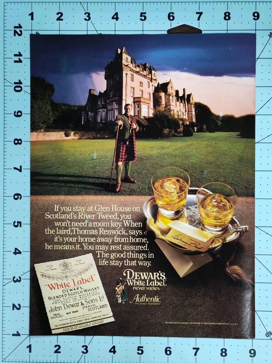 Dewar's Advertising for sale | eBay