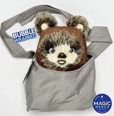 Disney Parks Star Wars Galaxys Edge Interactive Ewok Batuu Adventure Buddy w Bag
