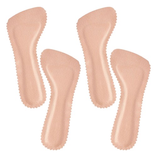  2 Paar weibliche Füße Schweißabsorber Fersenpolster für Sandalen transparent Frauen elegant - Bild 3 von 12