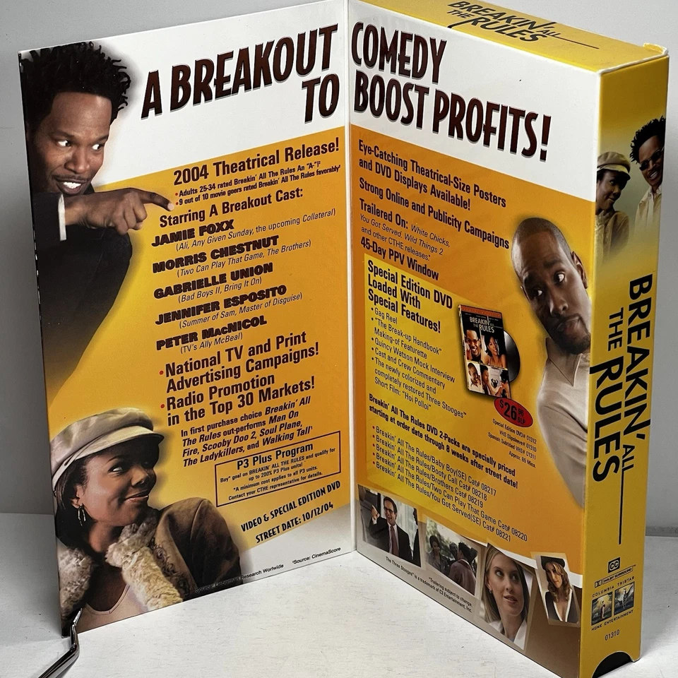 Breakin’ All The Rules VHS Promotional Screener - Imagem 2 de 4
