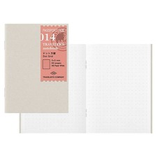 Traveler'S Company Traveler'S Notebook Refills, Dot Grid, 3-Pack, Passport Size