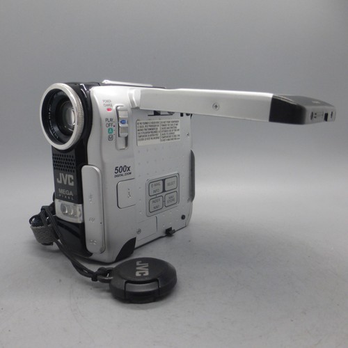 JVC GR-DX307EK Handheld MiniDV Camcorder Silver Tested - Picture 2 of 13