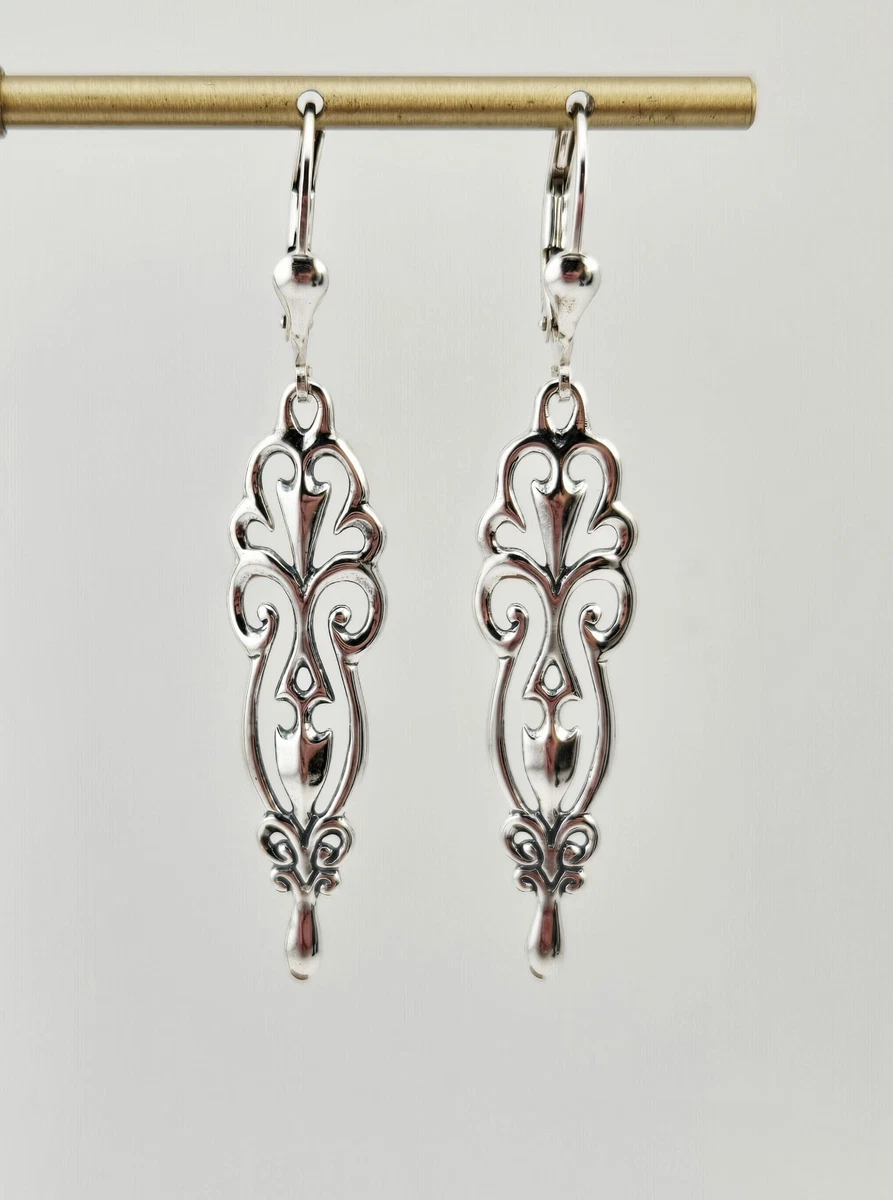 Orecchini Pendenti A Goccia In Argento 925 Con Zirconi A Forma Di Infinito - Donna - 4