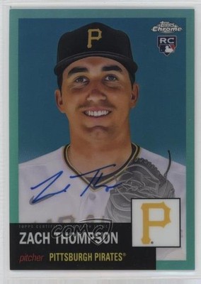 2022 Topps Chrome Platinum Anniversary 65/150 Zach Thompson Rookie Auto RC 0m4q