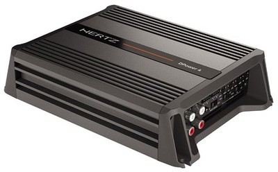 Hertz DPower 4 4-Kanal Class D Verstärker 4 x 50/65 WRMS 4/2 Ohm