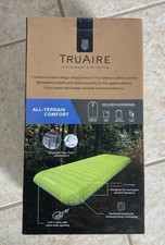 NEW! Intex 64097EP TruAire Luxury Camping Mat Inflatable 30" x 75” Green w/ Pump