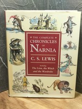 The Complete Chronicles of Narnia C S Lewis Large Hardcover by Harper Collins 