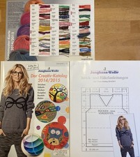 Junghans Wolle Creativ-Katalog und Strick- und Häckelanleitungen 2014/15 Neu