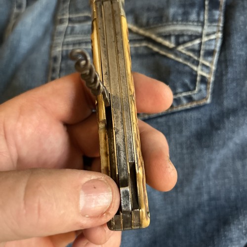A. Wingen Jr. Solingen Germany Rare Shotgun Knife With Lockback Blade, 12-16 Gag - Picture 8 of 22