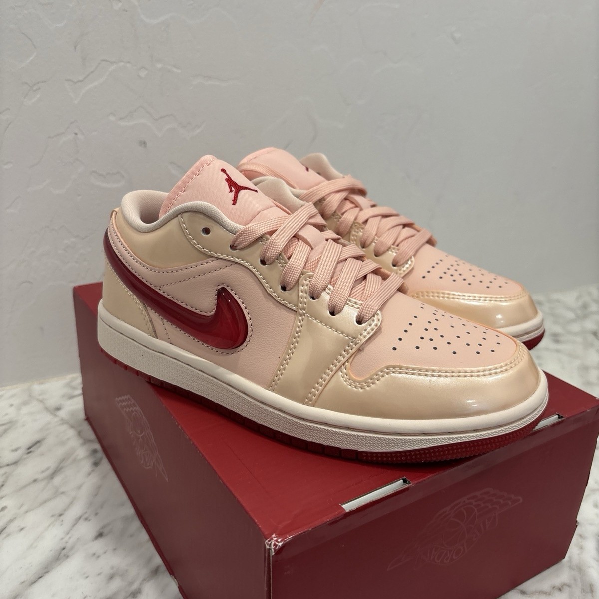 Nike Air Jordan Retro Low Se Valentine Womens Sz Mens Sz