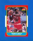 1986/1987 Fleer Basketball #81 Charles Oakley '86 RC Rookie Card NR/MT Condition