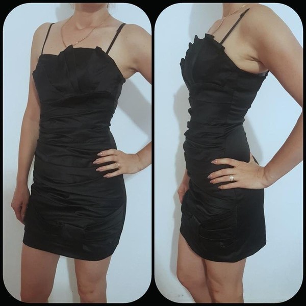 Women Rinascimento Dress Black 36 / S #NRJ7