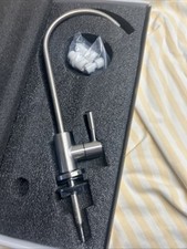 Water Filter Tap High Arc Brushed Stainless Steel Single Lever BNIB