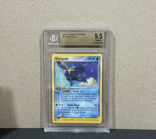 Sharpedo graded BGS 9.5 for sale on eBay