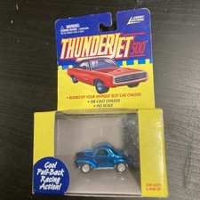Johnny Lightning ThunderJet 500 Blue Willy's Gasser Coupe