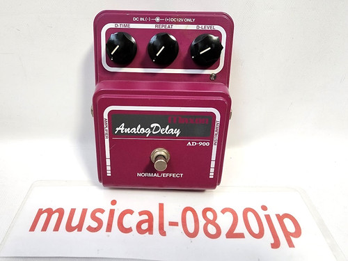 Maxon AD-900 Analog Delay Guitar Effects Pedal 