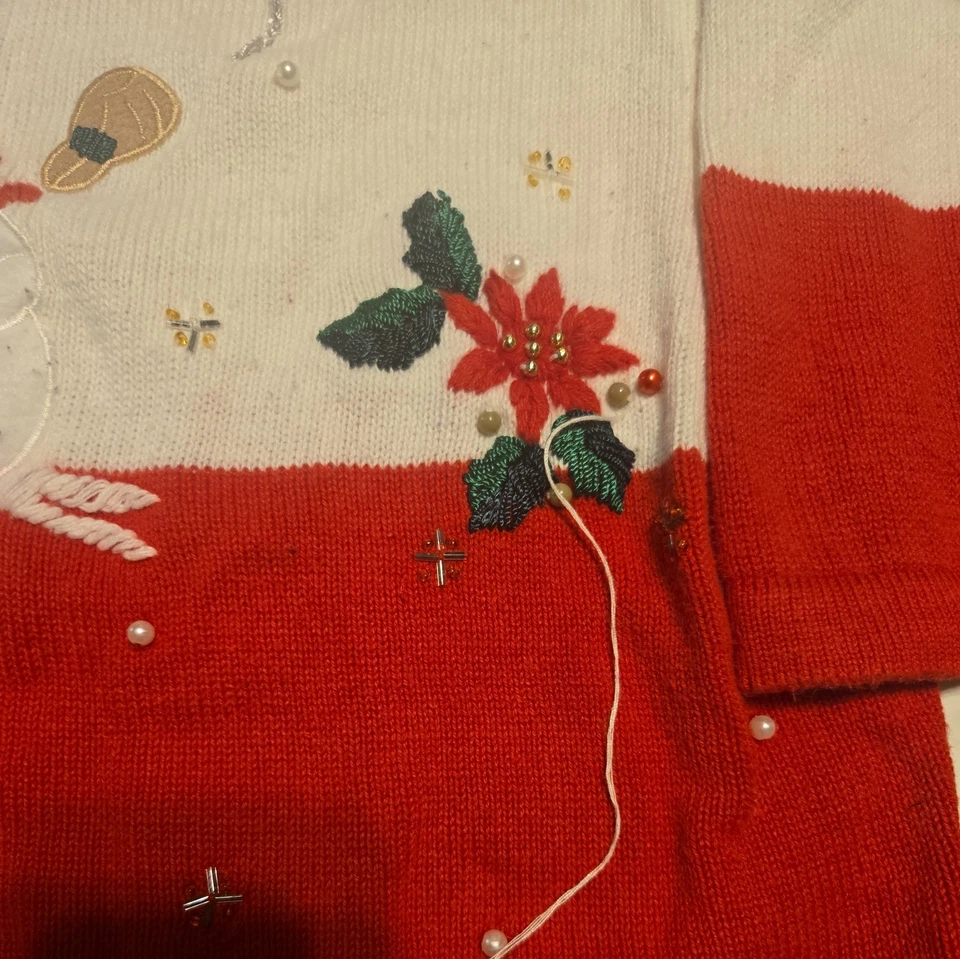 Suéter Vintage Cascanueces Para Mujer Invierno Navidad Talla Grande Foto 3 de 4