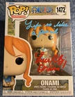 ONE PIECE - ONAMI (NAMI) - #1472 - FUNKO POP - SIGNED BY LUCI CHRISTIAN - JSA