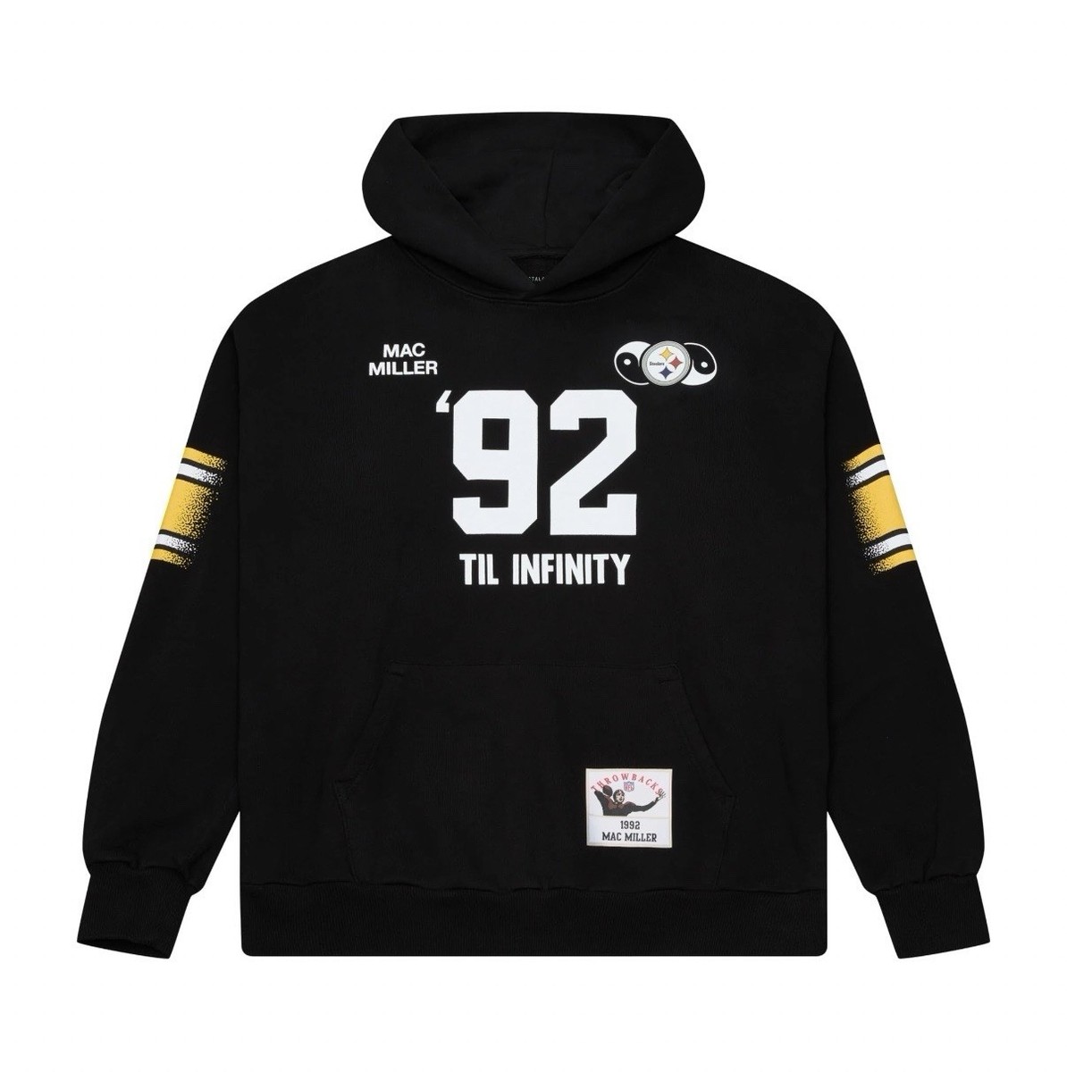 Mitchell & Ness Mac Miller '92 Til Infinity Black Pullover Hoodie