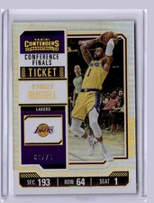 D'Angelo Russell 2023 Panini Contenders Conference Finals Ticket 66/75