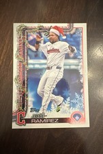 2025 Topps Holiday - Holiday Variation Jose Ramirez #H195