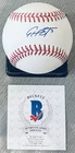 EDWIN DIAZ W/ DODGERS #3 LICENSED BECKETT AUTHENTICATED SIGNED MANFRED BASEBALL